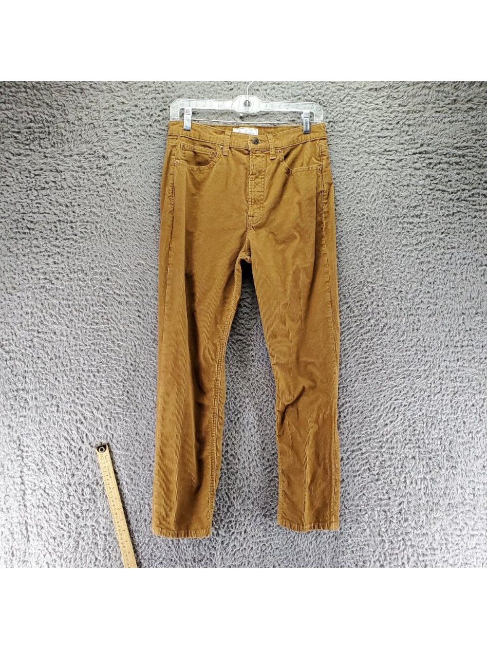 Gap Jeans Womens 28/6R Brown Vintage Slim High Rise Corduroy